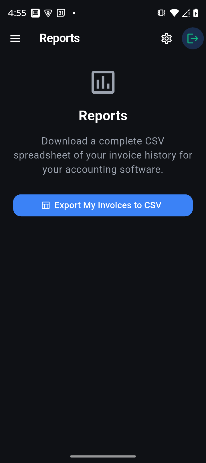 PayXT App Screen 9